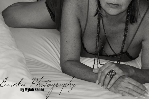 Dallas Boudoir Session in Bed